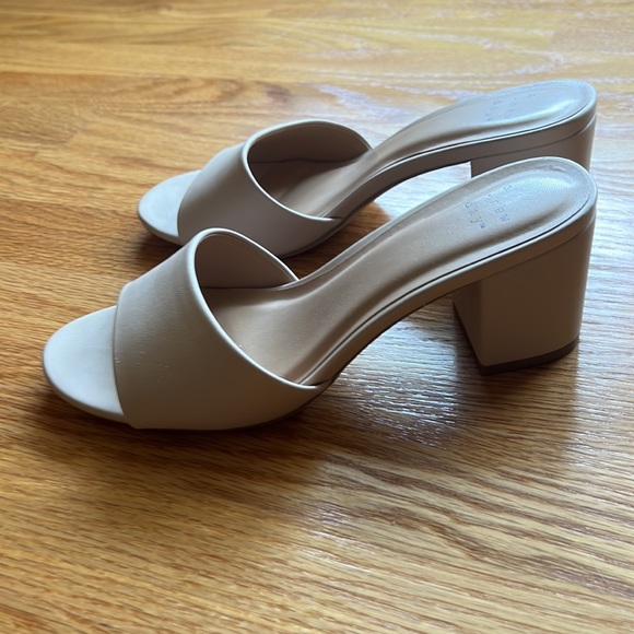 A New Day nude slip on heeled sandals - Picture 2 of 3